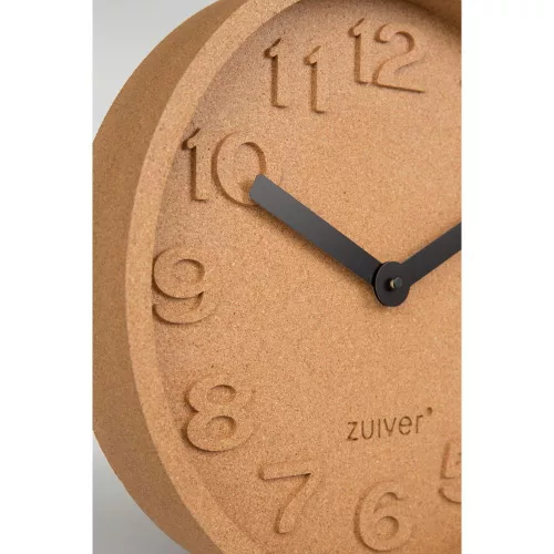 Cork wall clock