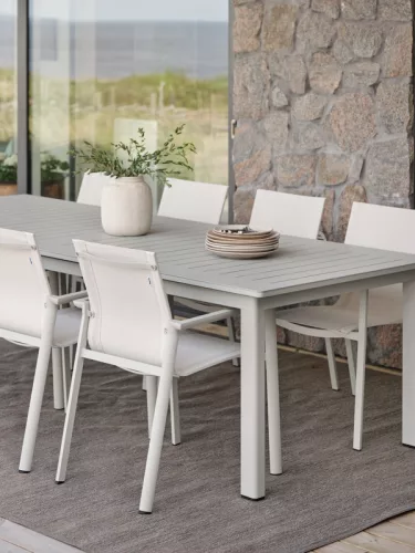 Lomma XL Extendable Garden Dining Table 