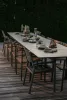 Lomma XL extendable garden dining table 