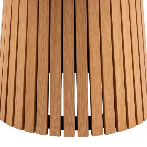 Christo étkezőasztal, D120 cm, lakkozott tölgy