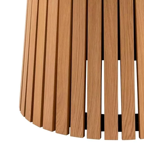 Christo étkezőasztal, D120 cm, lakkozott tölgy