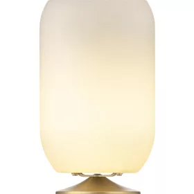 Atmos Brass lamp, speaker, wine and beverage cooler