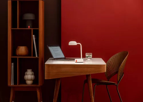 Fokus Cloudy White table led lamp