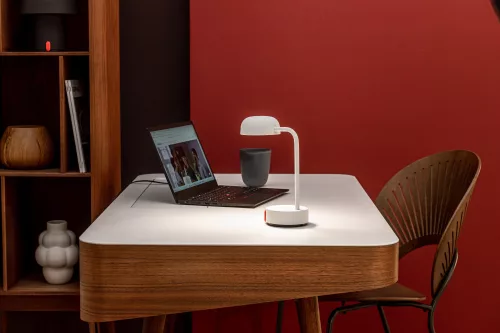Fokus Cloudy White table led lamp