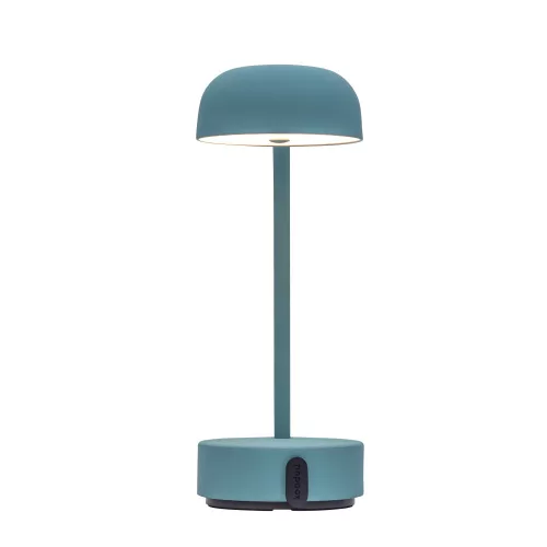 Fokus Smokey Teal LED table lamp