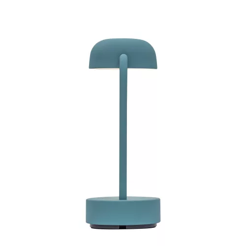 Fokus Smokey Teal LED table lamp