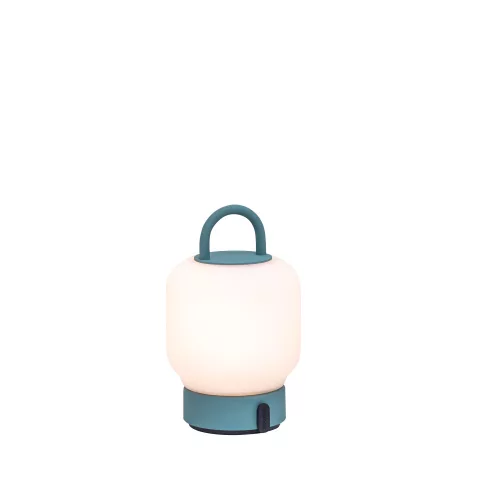 Loome Smokey Teal LED table lamp