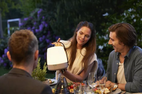 Lite-up Play Mini JBL Sand barna lámpa, hangszóró