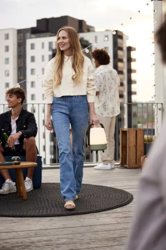 Lite-up Play Mini JBL Earth zöld lámpa, hangszóró