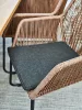 Midway Garden Chair with Armrests