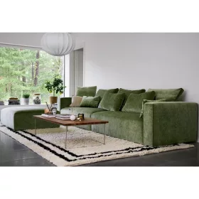 Liam 4 személyes kanapé, puffal, 7 párnával