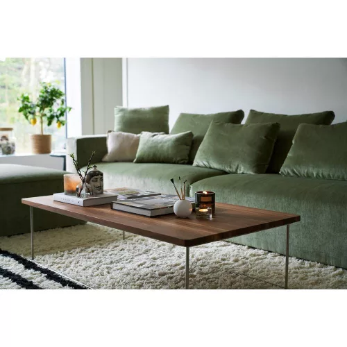 Liam 4 személyes kanapé, puffal, 7 párnával