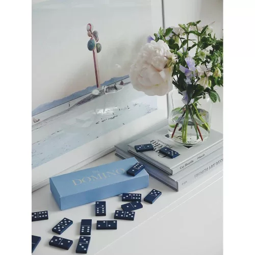 Printworks kék dominó