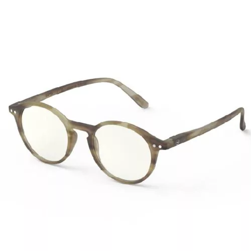 IZIPIZI IKONIKUS D monitor szemüveg, VELVET CLUB, Világos barna, +0.00