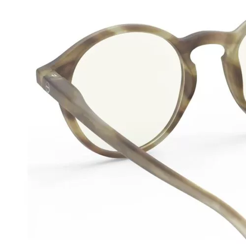 IZIPIZI IKONIKUS D monitor szemüveg, VELVET CLUB, Világos barna, +0.00