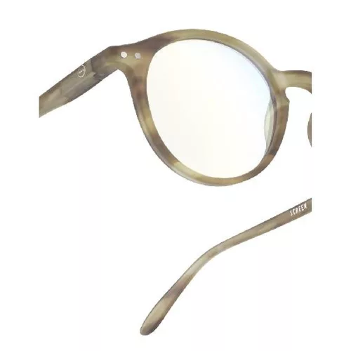 IZIPIZI IKONIKUS D monitor szemüveg, VELVET CLUB, Világos barna, +0.00