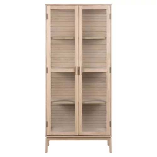 Linley glass-fronted cabinet