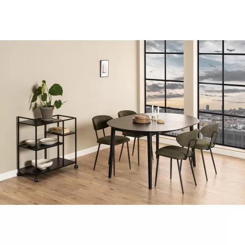 Montreux extendable dining table, round