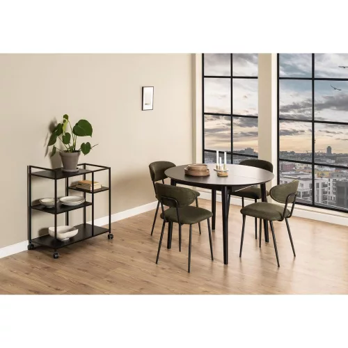 Montreux extendable dining table, round