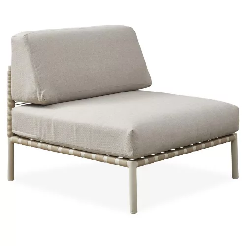 Horizon modular outdoor sofa middle module