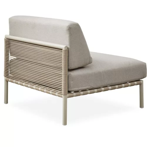 Horizon modular outdoor sofa middle module