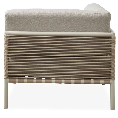 Horizon modular outdoor sofa, corner module