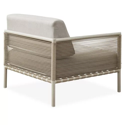 Horizon modular outdoor sofa, end module