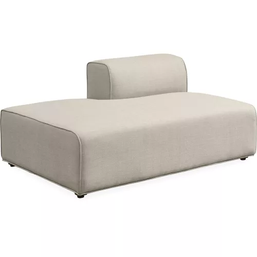 Corius outdoor sofa, left ottoman module