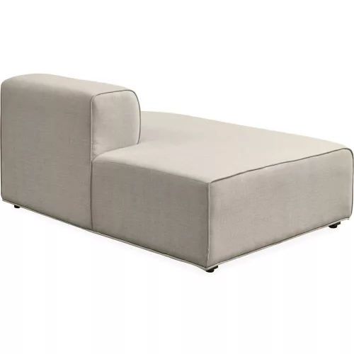 Corius outdoor sofa, left ottoman module