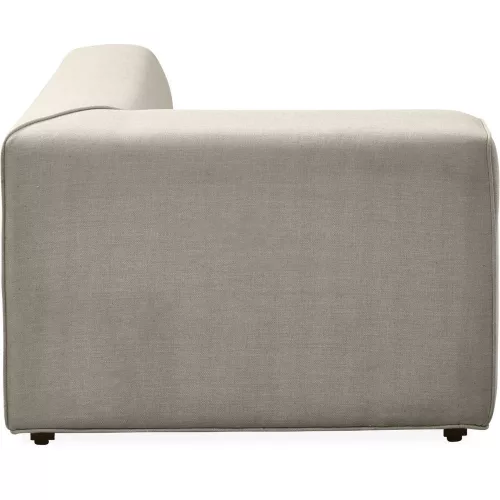 Korius modular outdoor sofa, left end module