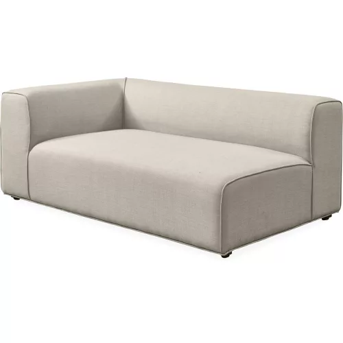 Korius modular outdoor sofa, left end module