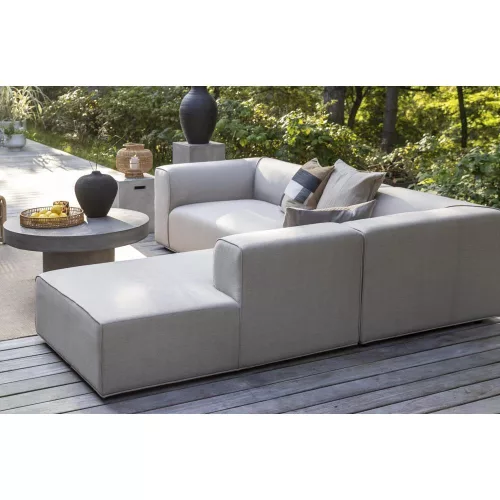 Korius modular outdoor sofa, left end module