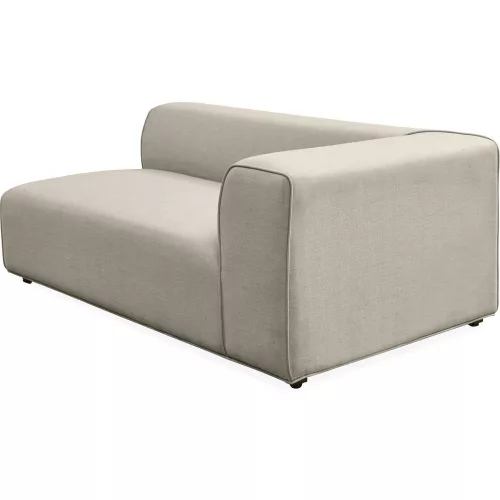 Korius modular outdoor sofa, right end module