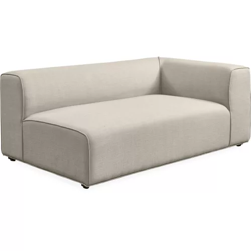 Korius modular outdoor sofa, right end module
