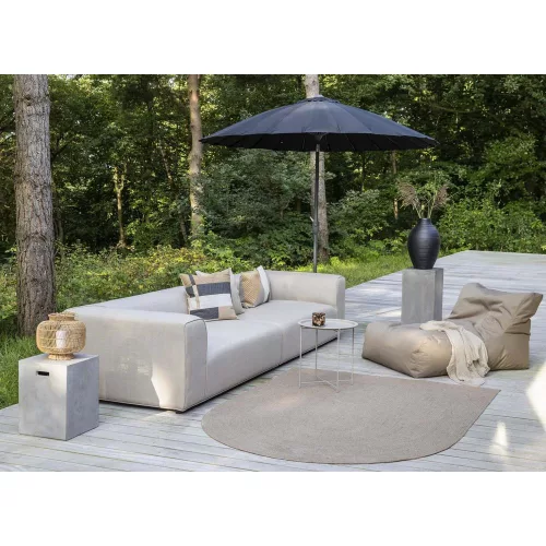 Korius modular outdoor sofa, right end module
