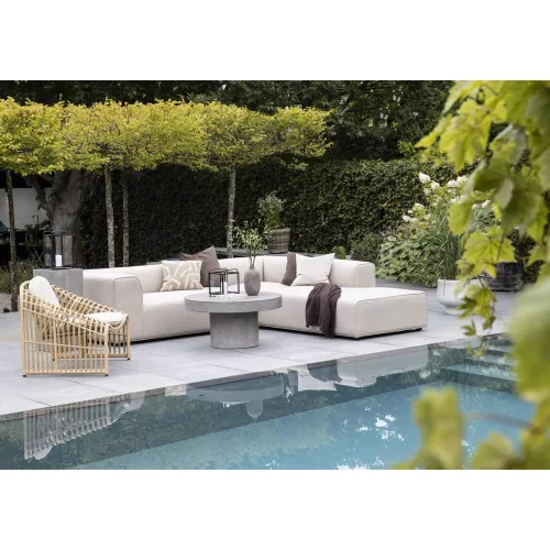 Korius modular outdoor sofa corner module