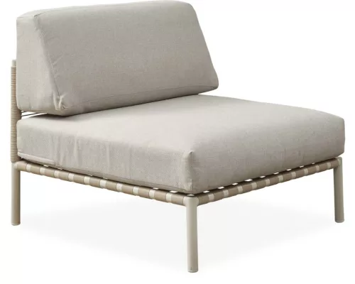 Horizon 3 seater outdoor sofa with ottoman