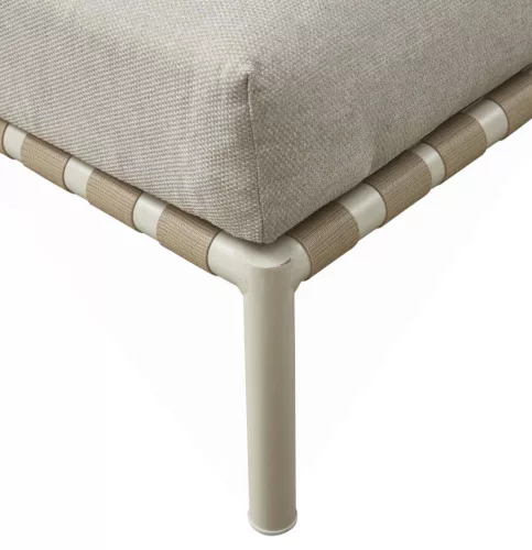 Horizon 3 seater outdoor sofa, with ottoman and coffee table