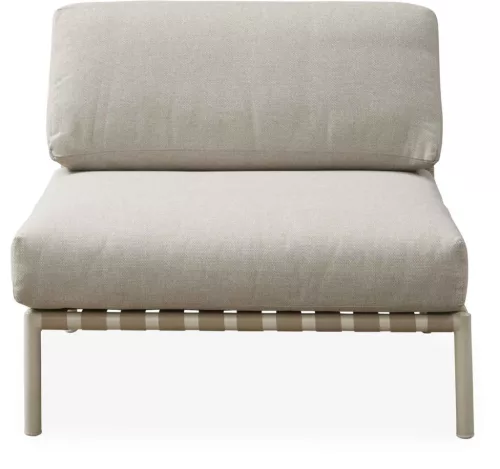 Horizon 3 seater outdoor sofa, with ottoman and coffee table