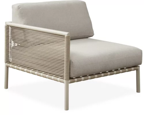 Horizon 3 seater outdoor sofa with high coffee table