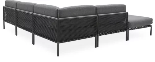 Horizon 3 seater outdoor corner sofa with ottoman