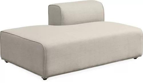 Korius garden sofa with open end, left