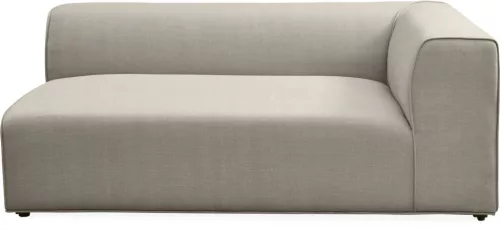 Korius garden sofa with open end, left
