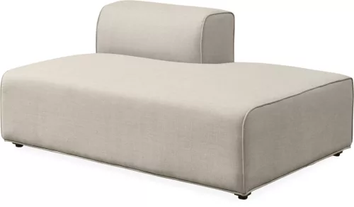 Korius garden sofa with open end, right
