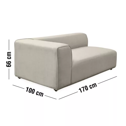 Korius outdoor corner sofa
