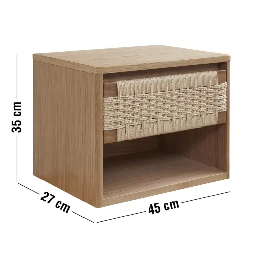 Bastia fali éjjeliszekrény