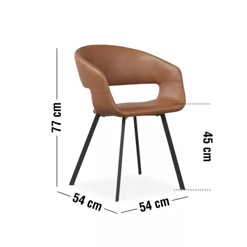 Aledo design karfás szék