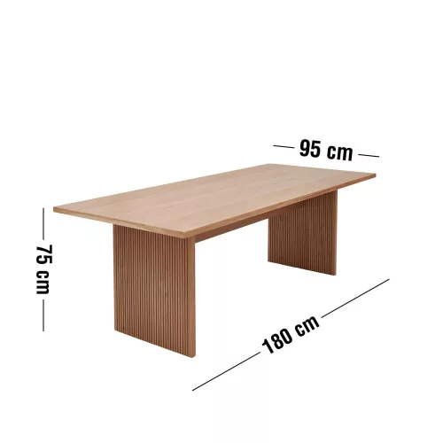 Landholm extendable dining table
