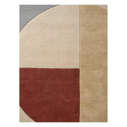 Radiality Ruby rug