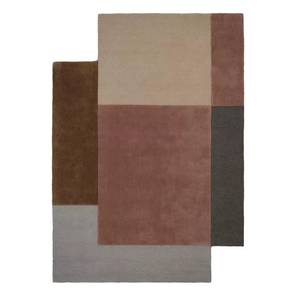 Muted Frontier rug, multi, 140x200cm